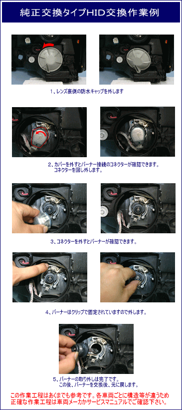 純正バーナー交換